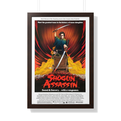 SHOGUN ASSASSIN 1980 - Framed Movie Poster-20" x 30"-The Sticker Space