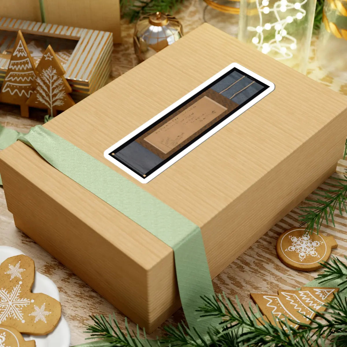 Shokusanjin (Ōta Nanpo) - Bamboo Shoots - 1820 v2 - STICKER Vinyl Kiss-Cut Decal