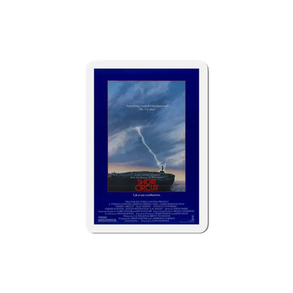 Short Circuit 1986 Movie Poster Refrigerator Magnet 6 Inch - The Sticker Space