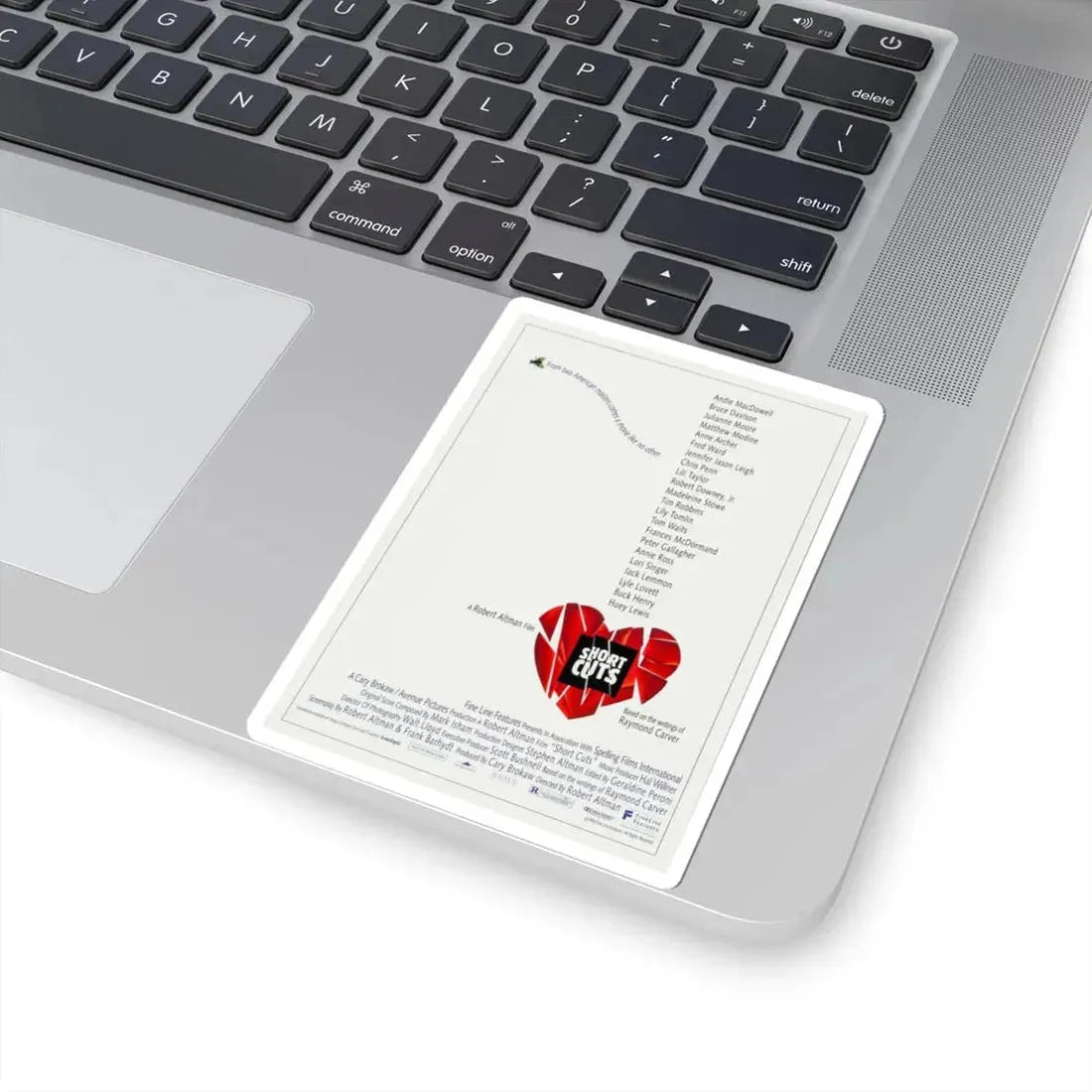 Short Cuts 1993 Movie Poster - STICKER Vinyl Kiss-Cut Decal - The Sticker Space