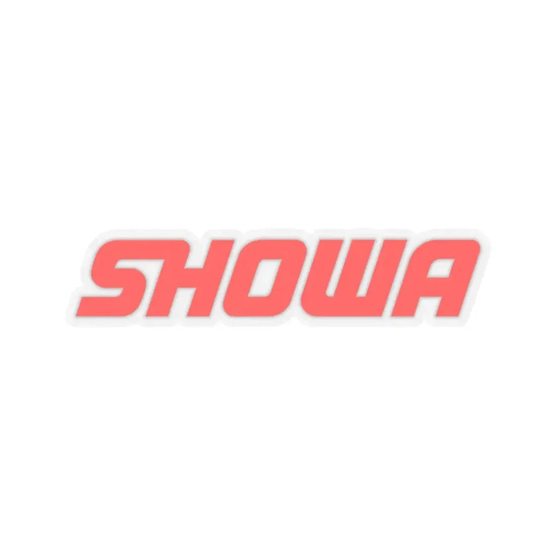 Showa Corporation (Logo) STICKER Vinyl Kiss-Cut Decal 3 Inch Transparent - The Sticker Space