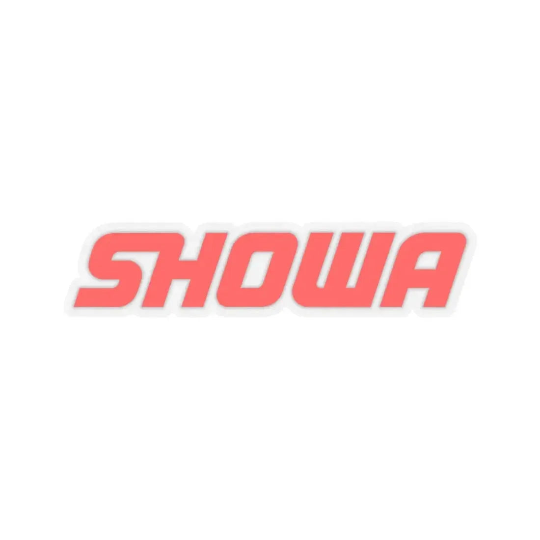 Showa Corporation (Logo) STICKER Vinyl Kiss-Cut Decal 4 Inch Transparent - The Sticker Space