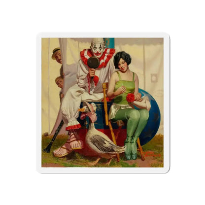 Showtime, Liberty cover, July 10, 1926 (Magazine Illustration) Refrigerator Magnet 4 Inch Die-Cut - The Sticker Space