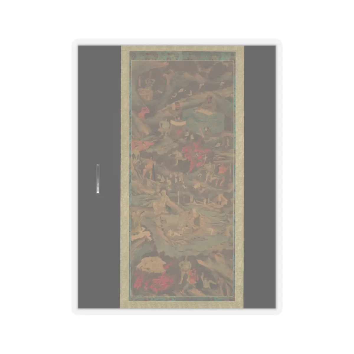 Shōsai 松斎 - Scenes of the Buddhist Hell - second half 19th century v1 - STICKER Vinyl Kiss-Cut Decal