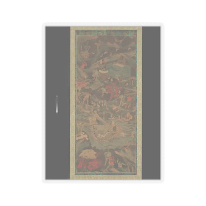 Shōsai 松斎 - Scenes of the Buddhist Hell - second half 19th century v1 - STICKER Vinyl Kiss-Cut Decal
