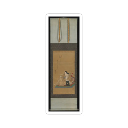 Shunkōsai Hokushū - The Actor Arashi Kitsusaburō I (Kichisaburō II) as Prince Koretaka - 1821 v2 - STICKER Vinyl Kiss-Cut Decal