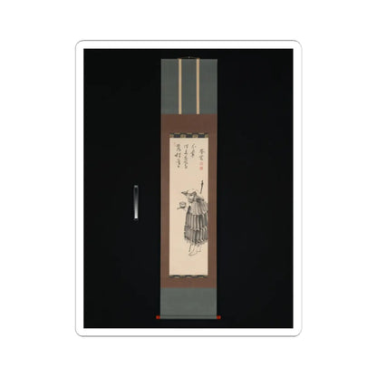 Shunsō Joshu - The Monk Daitō Kokushi as a Beggar - early 19th century v2 - STICKER Vinyl Kiss-Cut Decal