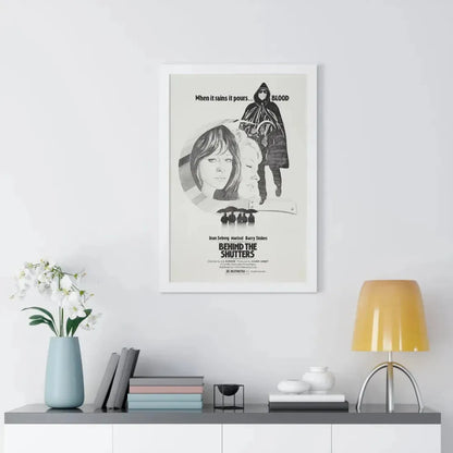 SHUTTERS (THE CORRUPTION OF CHRIS MILLER) 1973 - Framed Movie Poster - The Sticker Space
