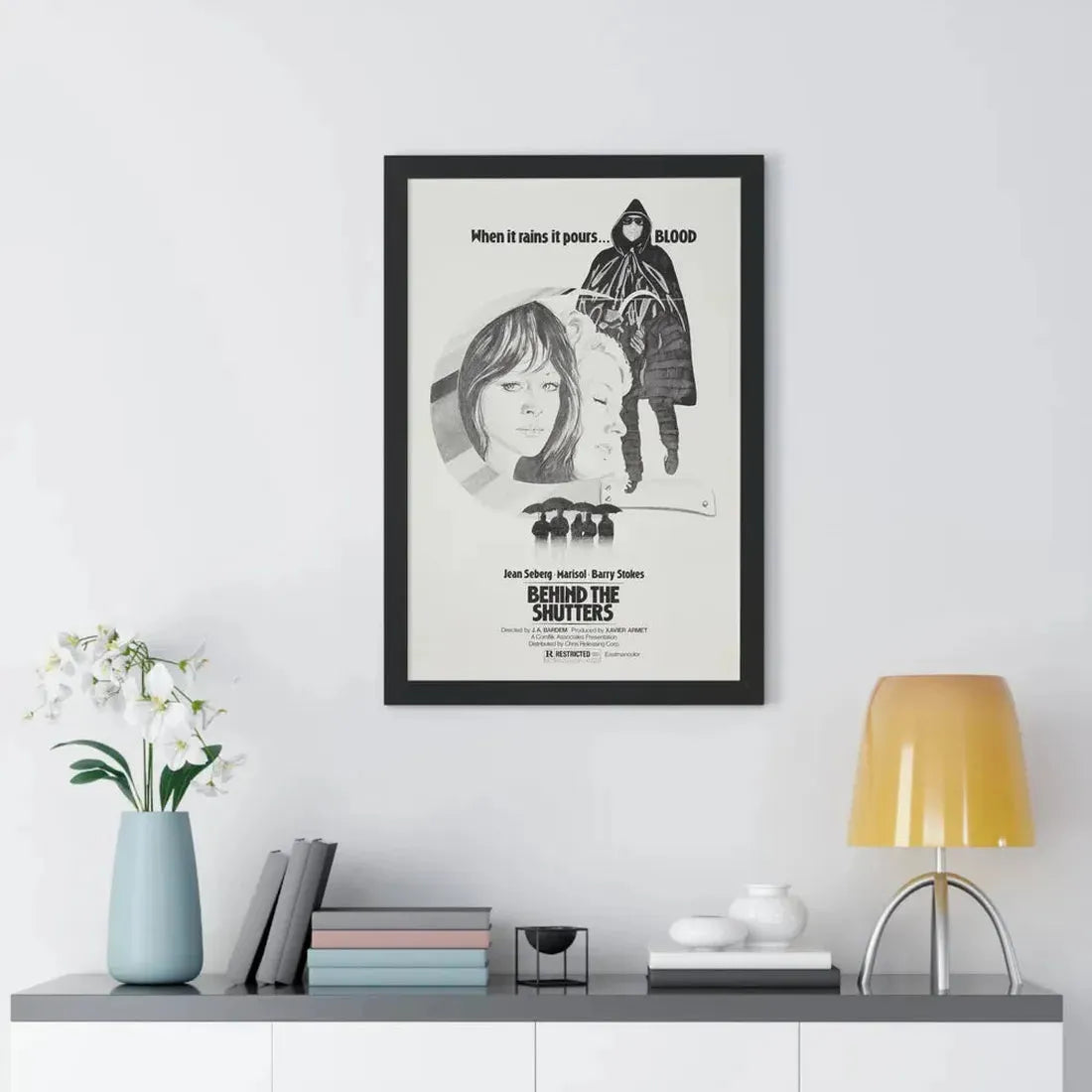 SHUTTERS (THE CORRUPTION OF CHRIS MILLER) 1973 - Framed Movie Poster - The Sticker Space