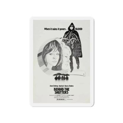 SHUTTERS (THE CORRUPTION OF CHRIS MILLER) 1973 Movie Poster - Refrigerator Magnet 2 Inch - The Sticker Space