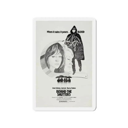 SHUTTERS (THE CORRUPTION OF CHRIS MILLER) 1973 Movie Poster - Refrigerator Magnet 3 Inch - The Sticker Space