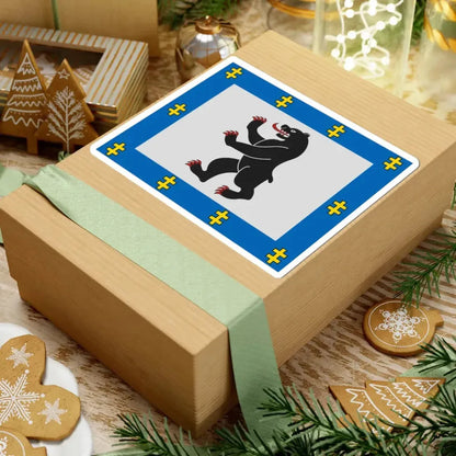 Siauliai County flag (Lithuania) STICKER Vinyl Kiss-Cut Decal - The Sticker Space