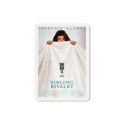 Sibling Rivalry 1990 Movie Poster Die-Cut Magnet-3" x 3"-The Sticker Space