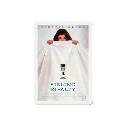 Sibling Rivalry 1990 Movie Poster Refrigerator Magnet 2 Inch - The Sticker Space
