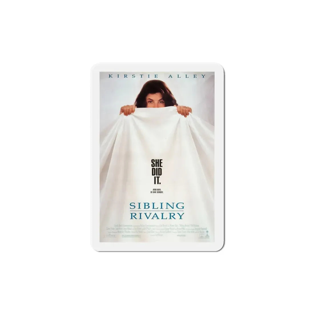 Sibling Rivalry 1990 Movie Poster Refrigerator Magnet 6 Inch - The Sticker Space