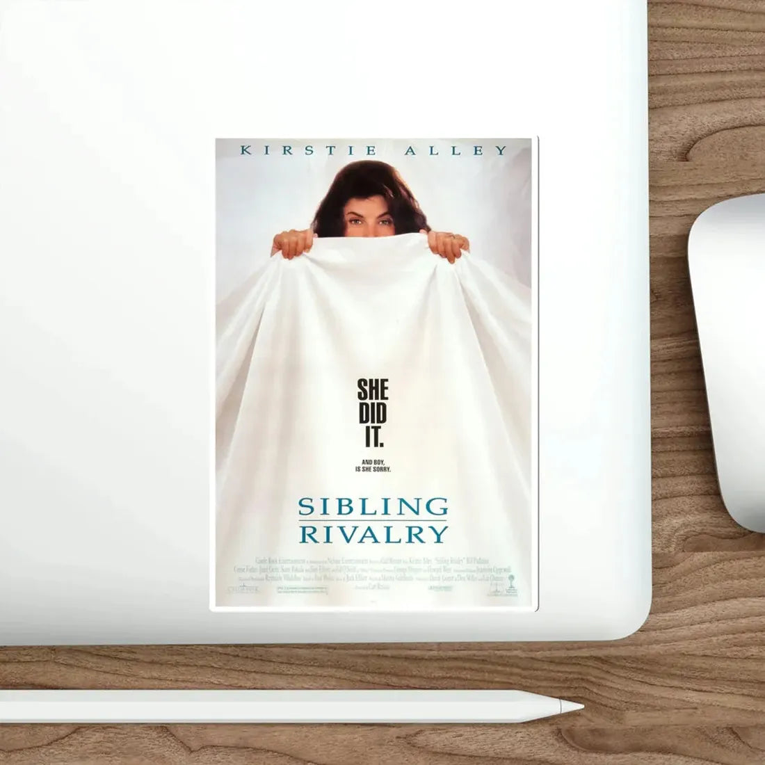 Sibling Rivalry 1990 Movie Poster STICKER Vinyl Die-Cut Decal - The Sticker Space