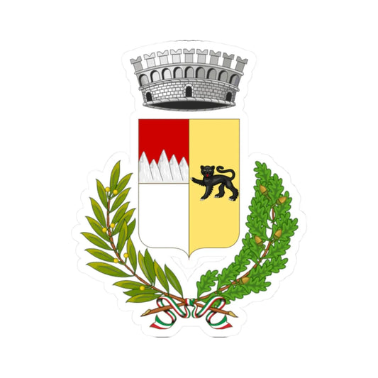 Siculiana-Stemma (Italy) (Coat of Arms) STICKER Vinyl Kiss-Cut Decal 2 Inch White - The Sticker Space