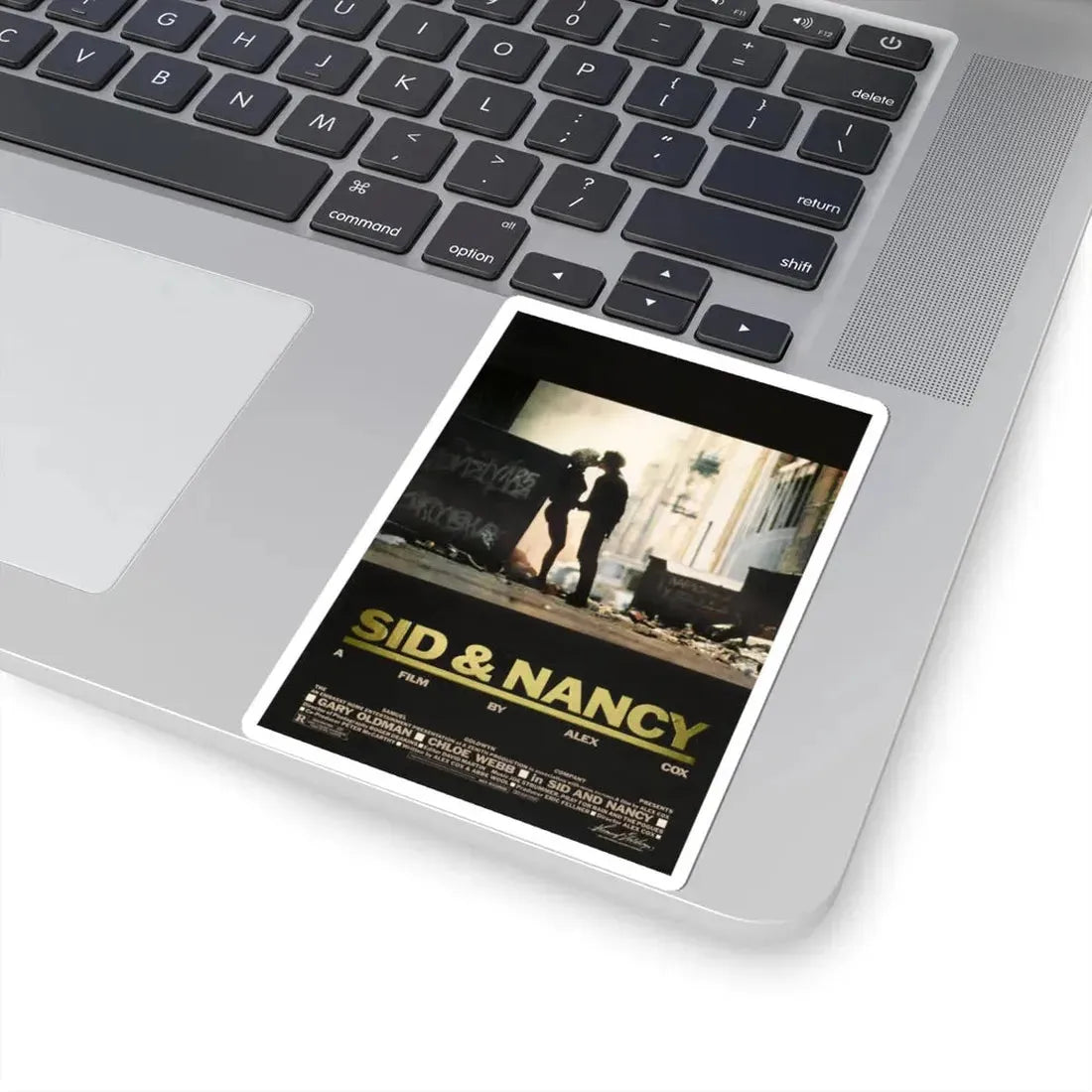 Sid and Nancy 1986 Movie Poster - STICKER Vinyl Kiss-Cut Decal - The Sticker Space