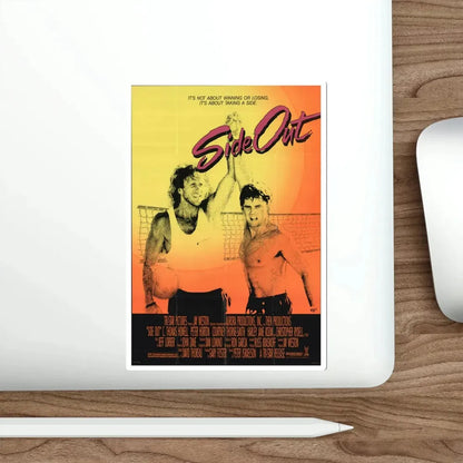Side Out 1990 Movie Poster STICKER Vinyl Die-Cut Decal - The Sticker Space