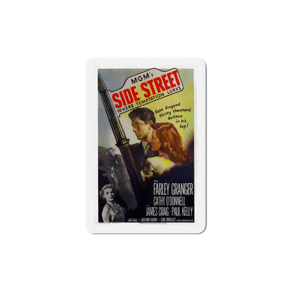 Side Street 1950 Movie Poster Die-Cut Magnet-5 Inch-The Sticker Space