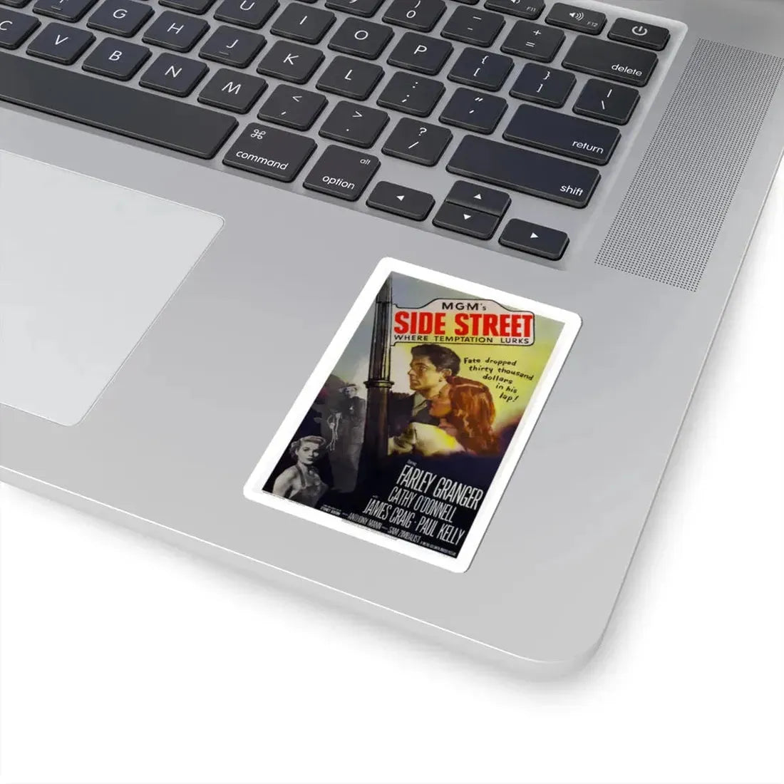 Side Street 1950 Movie Poster - STICKER Vinyl Kiss-Cut Decal - The Sticker Space