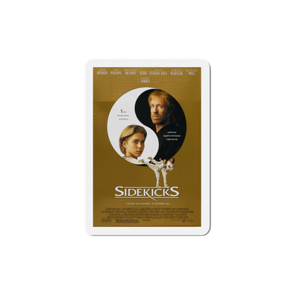 Sidekicks 1993 Movie Poster Die-Cut Magnet-6 Inch-The Sticker Space