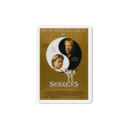 Sidekicks 1993 Movie Poster Refrigerator Magnet 4 Inch - The Sticker Space