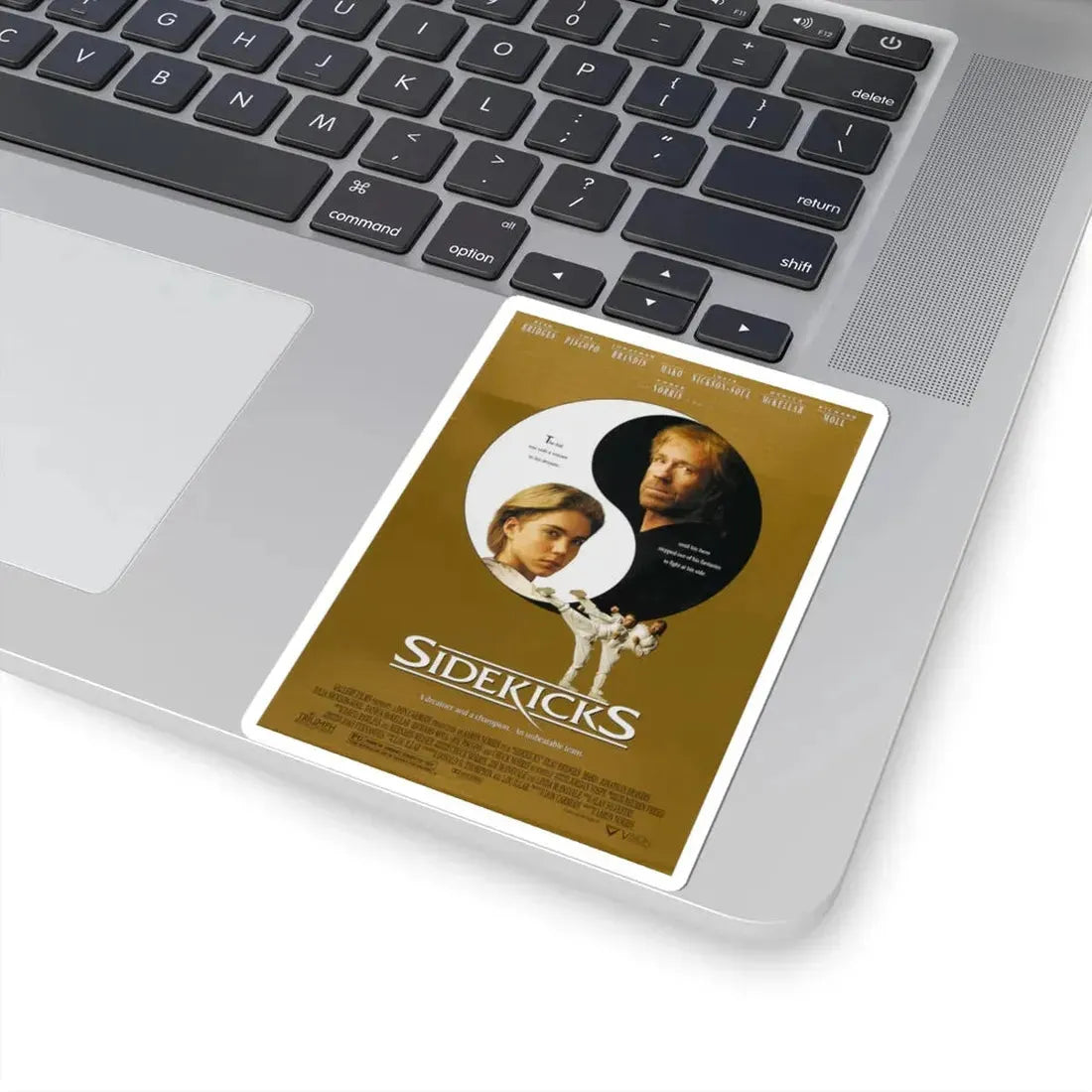 Sidekicks 1993 Movie Poster - STICKER Vinyl Kiss-Cut Decal - The Sticker Space