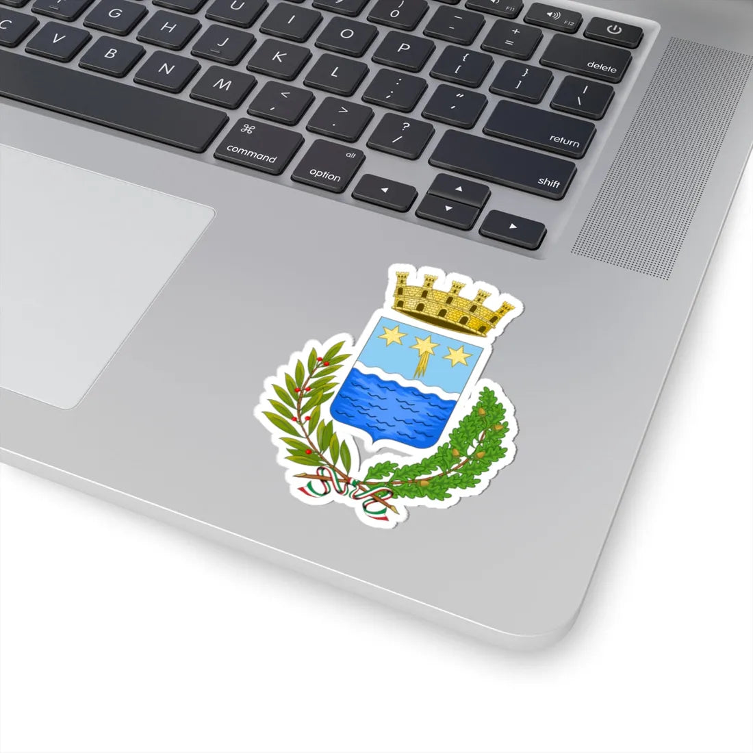 Siderno-Stemma (Italy) (Coat of Arms) STICKER Vinyl Kiss-Cut Decal - The Sticker Space