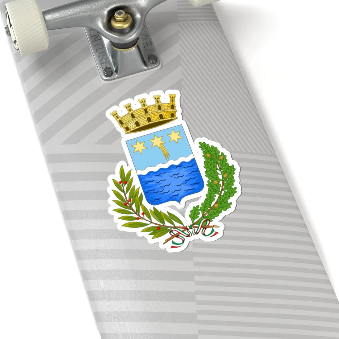 Siderno-Stemma (Italy) (Coat of Arms) STICKER Vinyl Kiss-Cut Decal - The Sticker Space