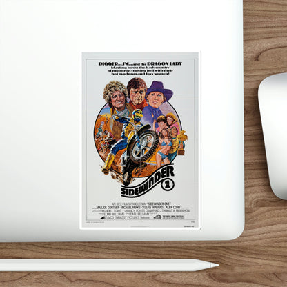 Sidewinder 1 1977 Movie Poster STICKER Vinyl Die-Cut Decal-The Sticker Space