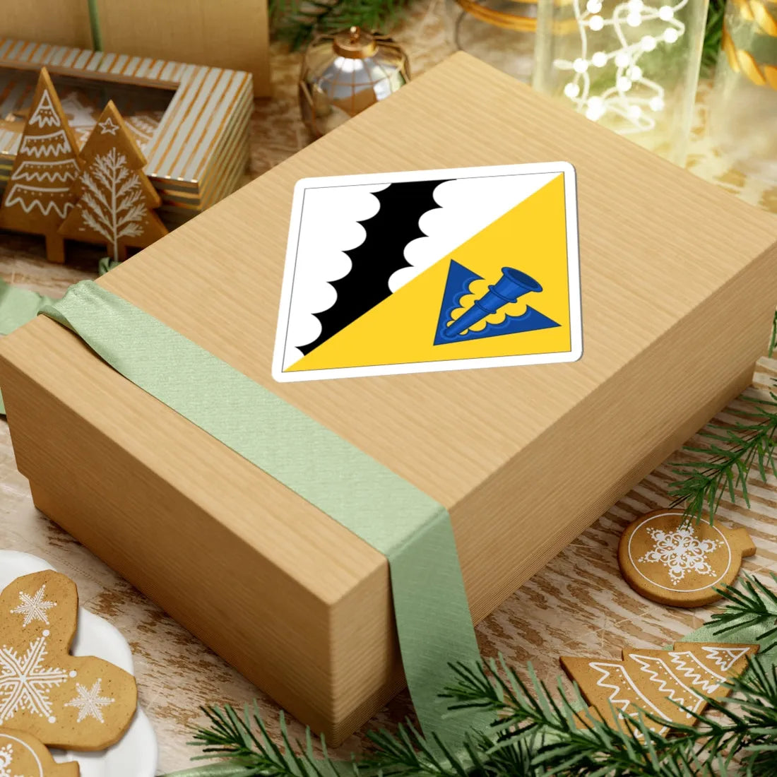 Sidney Sussex College Cambridge arms lozenge (England) (Coat of Arms) STICKER Vinyl Kiss-Cut Decal - The Sticker Space