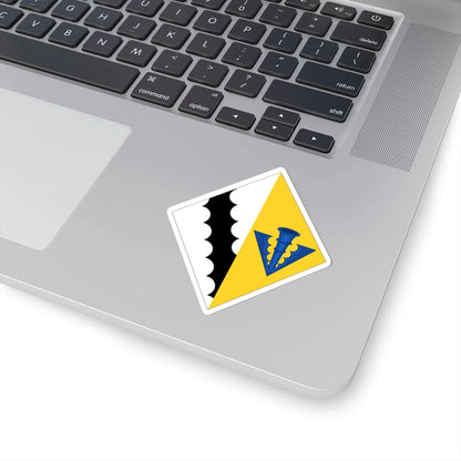 Sidney Sussex College Cambridge arms lozenge (England) (Coat of Arms) STICKER Vinyl Kiss-Cut Decal - The Sticker Space