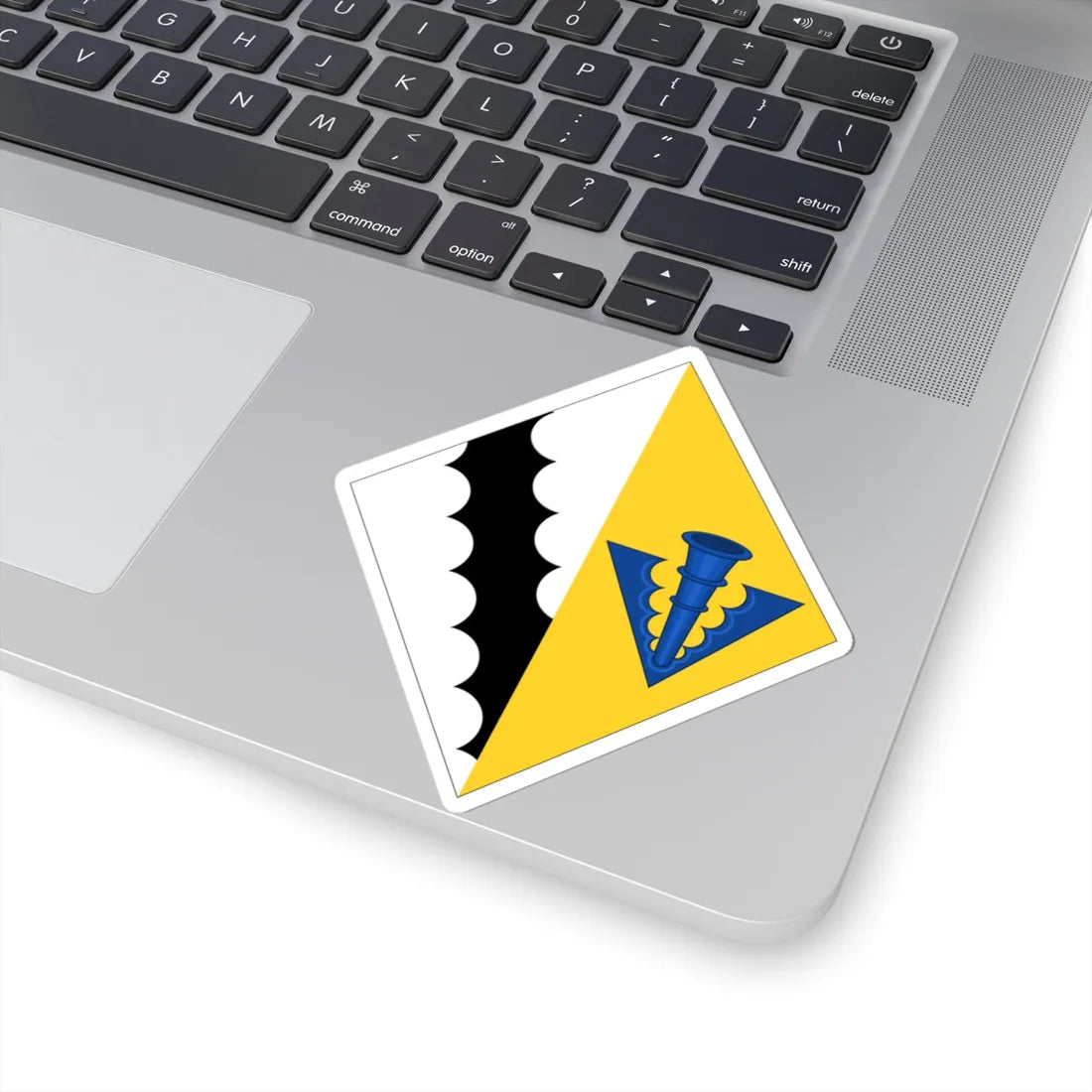 Sidney Sussex College Cambridge arms lozenge (England) (Coat of Arms) STICKER Vinyl Kiss-Cut Decal - The Sticker Space