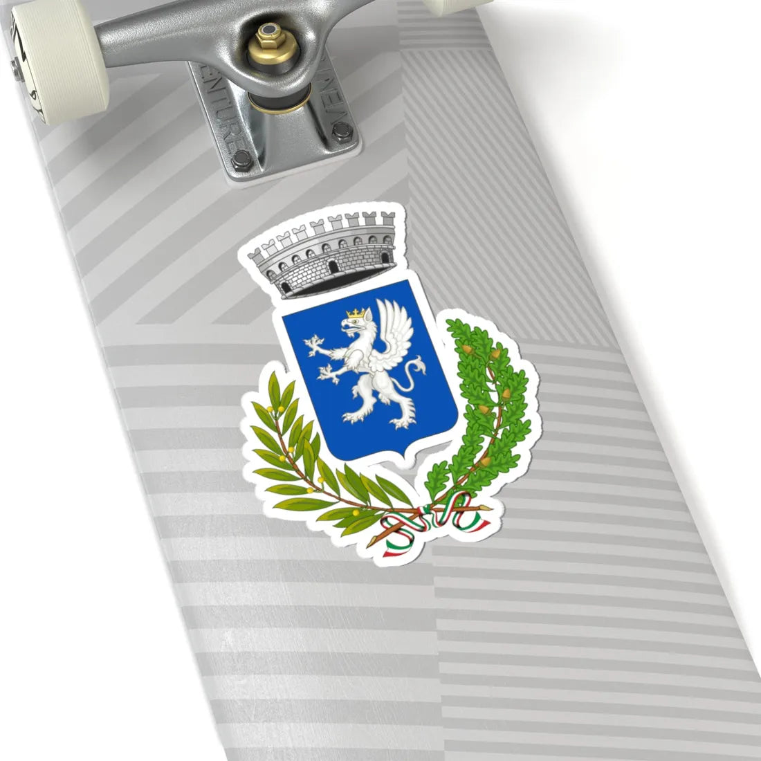 Sigillo-Stemma (Italy) (Coat of Arms) STICKER Vinyl Kiss-Cut Decal - The Sticker Space