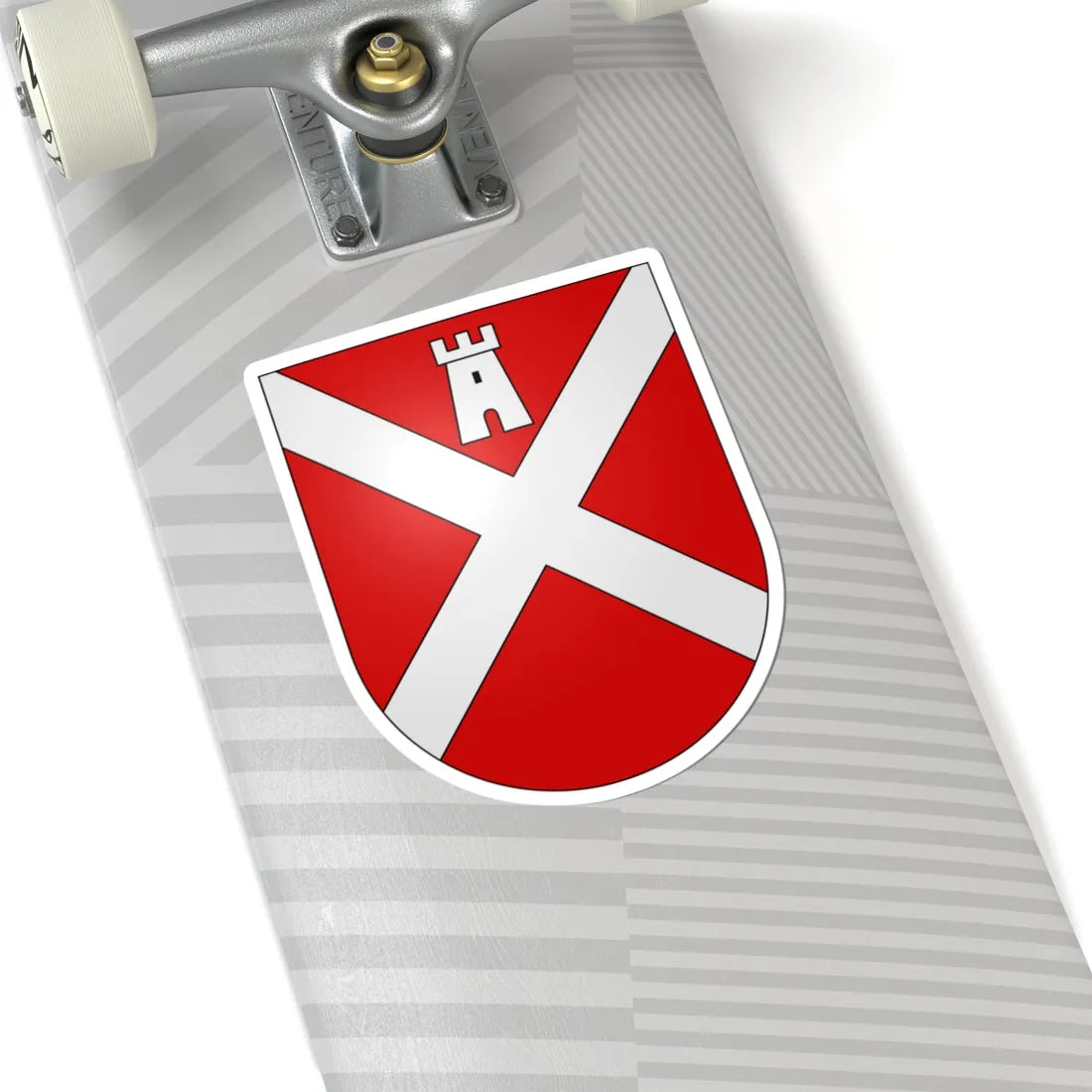 Sigirino-coat of arms (Switzerland) (Coat of Arms) STICKER Vinyl Kiss-Cut Decal - The Sticker Space