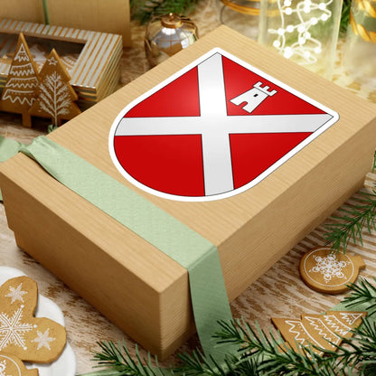 Sigirino-coat of arms (Switzerland) (Coat of Arms) STICKER Vinyl Kiss-Cut Decal - The Sticker Space