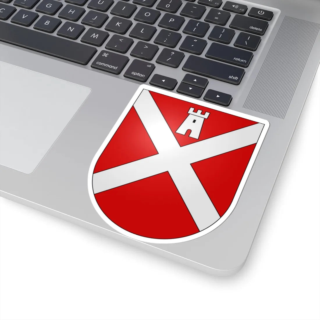 Sigirino-coat of arms (Switzerland) (Coat of Arms) STICKER Vinyl Kiss-Cut Decal - The Sticker Space