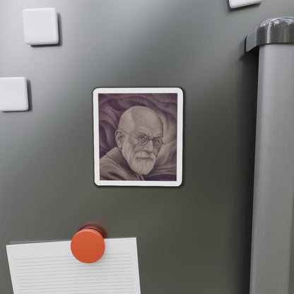 Sigmund Freud, Time magazine cover, June 26, 1939 (Magazine Illustration) Refrigerator Magnet-The Sticker Space