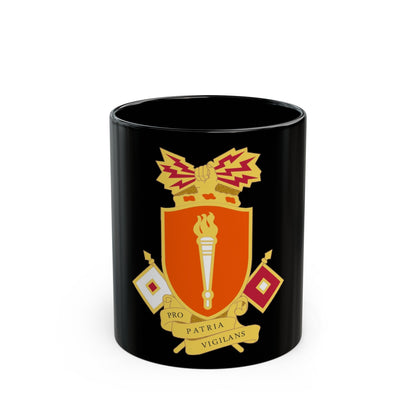 Signal Center and Fort Gordon and School 2 (U.S. Army) Black Coffee Mug-11oz-The Sticker Space