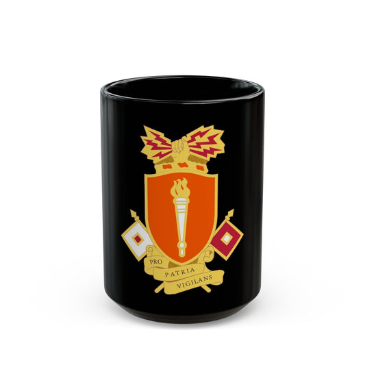 Signal Center and Fort Gordon and School 2 (U.S. Army) Black Coffee Mug-15oz-The Sticker Space