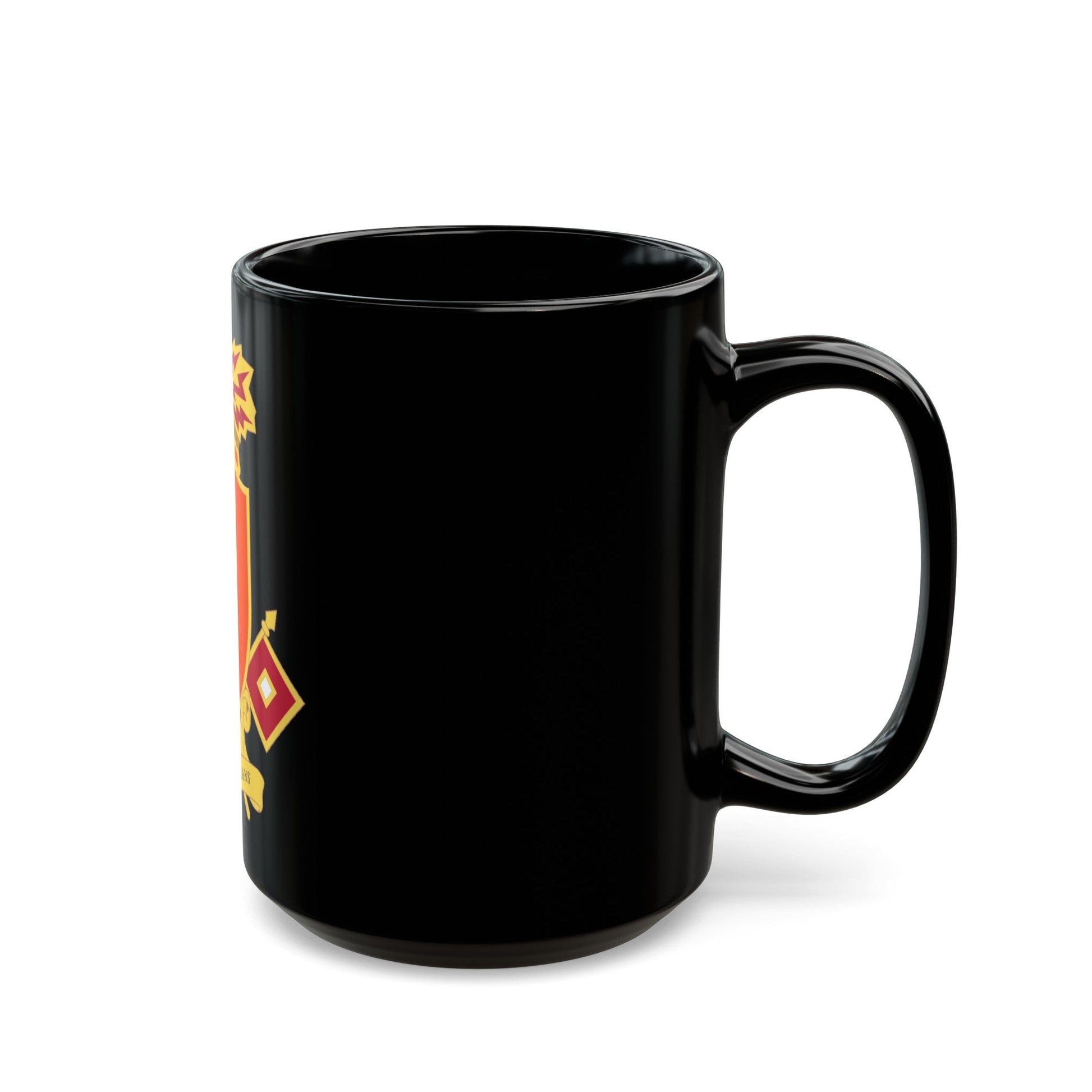 Signal Center and Fort Gordon and School 2 (U.S. Army) Black Coffee Mug-The Sticker Space