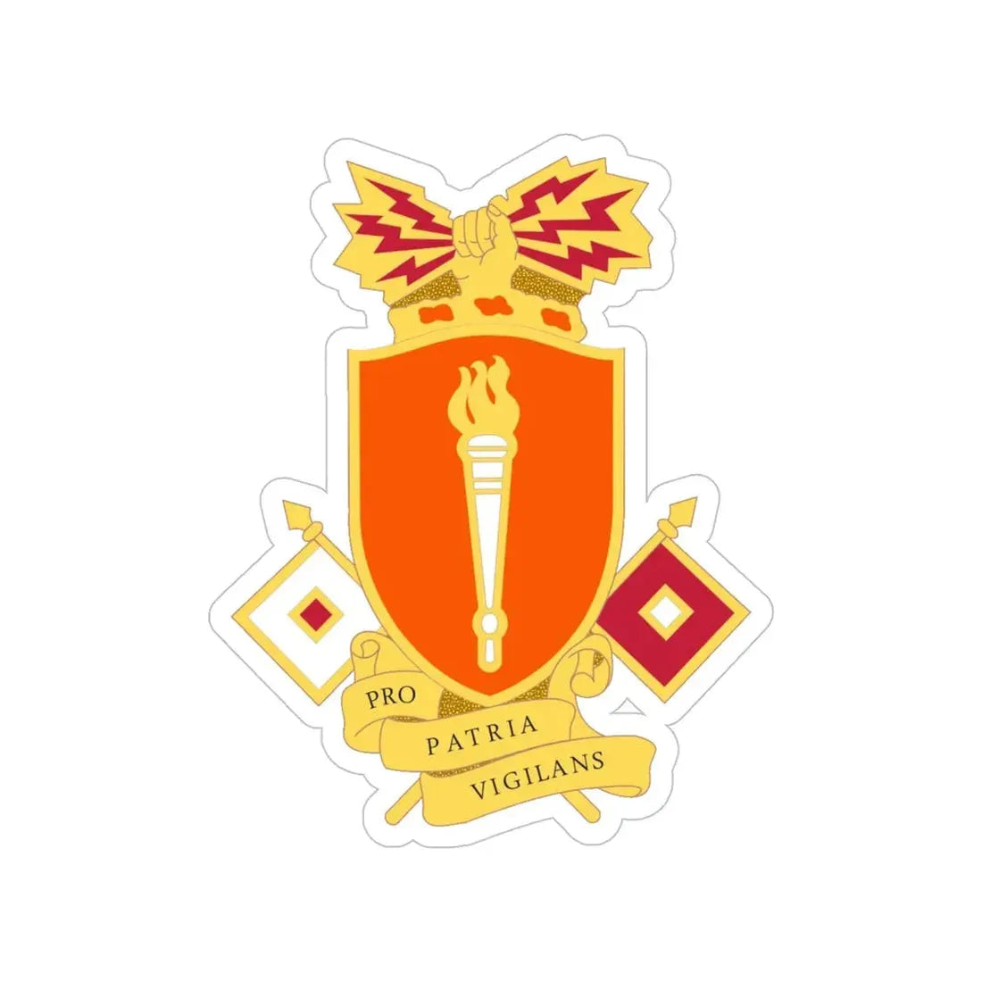 Signal Center and Fort Gordon and School 2 (U.S. Army) Transparent STICKER Die-Cut Vinyl Decal 5 Inch - The Sticker Space