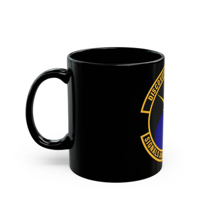 Signals Analysis Squadron (U.S. Air Force) Black Coffee Mug-The Sticker Space