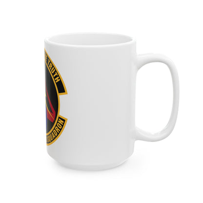 Signals Analysis Squadron (U.S. Air Force) White Coffee Mug-The Sticker Space