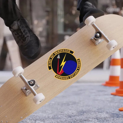 Signals Analysis Squadron (U.S. Air Force) REVERSE PRINT Transparent Die-Cut STICKER - The Sticker Space