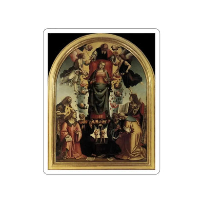 SIGNORELLI, Francesco - Immaculate Conception (Artwork) STICKER Vinyl Die-Cut Decal White Die-Cut 2 Inch - The Sticker Space