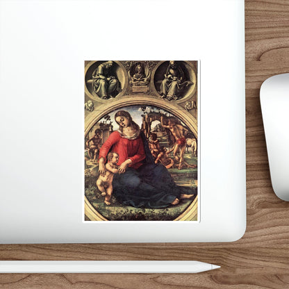 SIGNORELLI, Luca - Madonna and Child (Artwork) STICKER Vinyl Die-Cut Decal-The Sticker Space