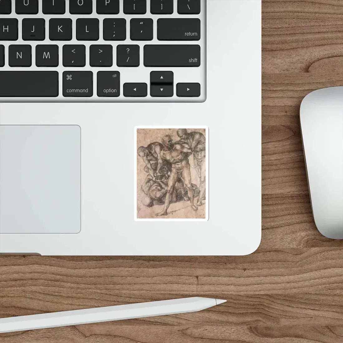 SIGNORELLI, Luca - Study of nudes (Artwork) STICKER Vinyl Die-Cut Decal - The Sticker Space