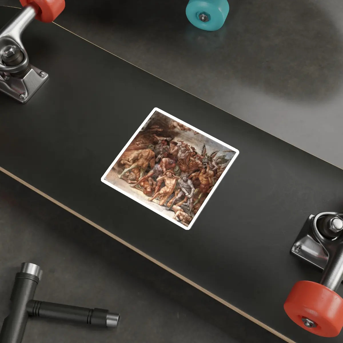 SKU:38386740810645744823 Sticker types:White Shape:Die-Cut Sizes:4" × 4"